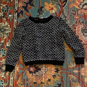 Handmade Vintage Colorful Woven Sweater - Like new!